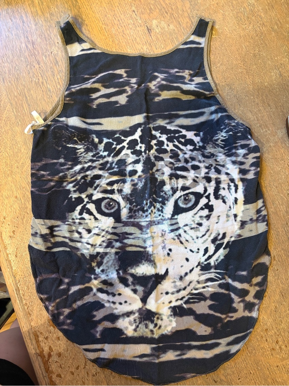 One Teaspoon Tiger Eye Dolly Top